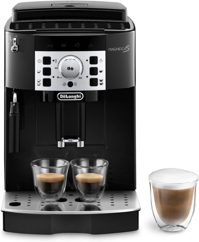 https://www.amazon.com/DeLonghi-Magnifica-Automatic-Espresso-Machine/dp/B0B38KFWNK - De'Longhi Magnifica Evo Espresso Machine, Manual Milk Frother, Silver