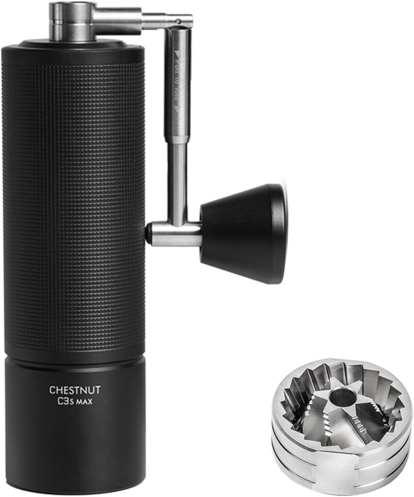 https://www.amazon.com/TIMEMORE-Chestnut-Espresso-Stainless-Adjustable/dp/B0CC4ZB7XR - TIMEMORE Chestnut C3 ESP Pro Manual Coffee Grinder, Stainless Steel S2C Conical Burr Hand Coffee Grinder with Foldable