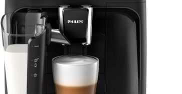 Philips 3200 Series Fully Automatic Espresso Machine, LatteGo Milk Frother, 5 Coffee Varieties, Intuitive Touch Display, 100% Ceramic Grinder, AquaClean Filter, My Coffee Choice, Black (EP3241/54) review